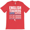 english teacher save lives T-Shirt