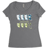kitten of death Women's Triblend Scoop T-shirt
