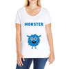 Creating A Lil Monster Baby Boy Ladies Curvy T-Shirt