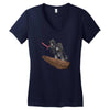 the darth king Women's V-Neck T-Shirt