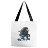 alien eats alien Tote Bags