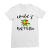 world's best mother Ladies Fitted T-Shirt