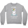 look i've created a unicorn Crewneck Sweatshirt