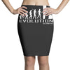 climbing ape to evolution climb indoor outdoor Pencil Skirts