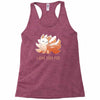 i give zero fox Racerback Tank