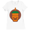 jack o latte Ladies Fitted T-Shirt