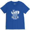beer does not ask V-Neck Tee
