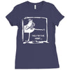 talk to the hoof Ladies Fitted T-Shirt