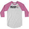 never forget 3/4 Sleeve Shirt