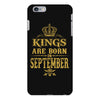 kings are born  september iPhone 6 Plus/6s Plus Case