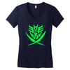 autobot and decepticon symbols Women's V-Neck T-Shirt