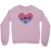 love (4) Crewneck Sweatshirt