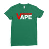 vape Ladies Fitted T-Shirt