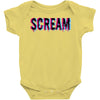 scream 3d Baby Onesie