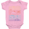 summer zone line Baby Onesie