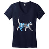 idgaf Women's V-Neck T-Shirt