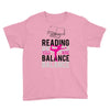 Reading Yoga Wine Balance Youth Tee