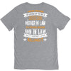 Super Cool Mother In Law Of A Freaking Awesome Son In Law V-Neck Tee