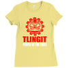 tlingit people of the tides Ladies Fitted T-Shirt