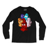 pac man ghost monsters Long Sleeve Shirts