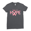 breast cancer hope Ladies Fitted T-Shirt