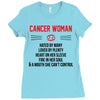 Cancer Woman Ladies Fitted T-Shirt