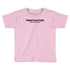 national sarcasm society funny t shirt college Toddler T-shirt