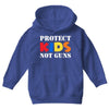 protect kids not guns Youth Hoodie