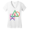 ps4 Women's V-Neck T-Shirt