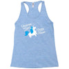 unicorns are just horny ponies Racerback Tank