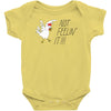 not feelin' it Baby Bodysuit