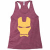 iron man mask avengers marvel comics gift Racerback Tank