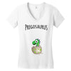 Pregosaurus Boy Women's V-Neck T-Shirt