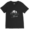 softball mom sequins V-Neck Tee