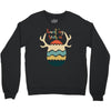Hunting Season Retro Color 80s Style Crewneck Sweatshirt