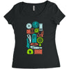 time machines Women's Triblend Scoop T-shirt