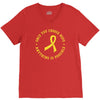 Ewing Sarcoma Awareness V-Neck Tee