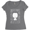 marvelous you severely underestimate my apathy Women's Triblend Scoop T-shirt