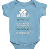 nurse nana Baby Onesie