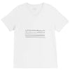 bird on a wire men's V-Neck Tee