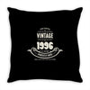 premium vintage 1996 classic perfectly aged limited edition Throw Pillow
