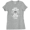 sorry this guy is already taken by a super sexy  june girl Ladies Fitted T-Shirt