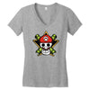 pirate plumber Women's V-Neck T-Shirt