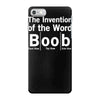 invention of the word boob iPhone 7 Case