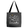 camp fire Tote Bags