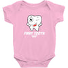 First Tooth Date Baby Bodysuit