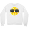 Lemon with Glasses Crewneck Sweatshirt