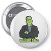 old school zombie Pin-back button