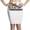 pizza is my valentine Pencil Skirts