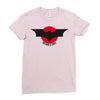 red batman Ladies Fitted T-Shirt